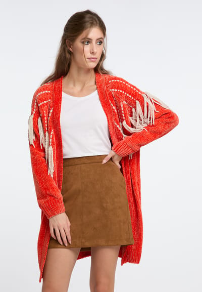 IZIA Chenille vest gaya