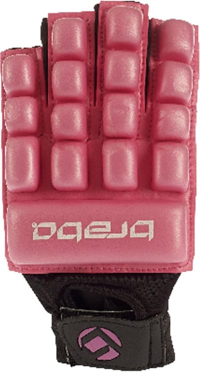 Brabo F4 Indoor Glove Foam - Hockeyhandschoen - Unisex - Maat M - Roze/ Zwart