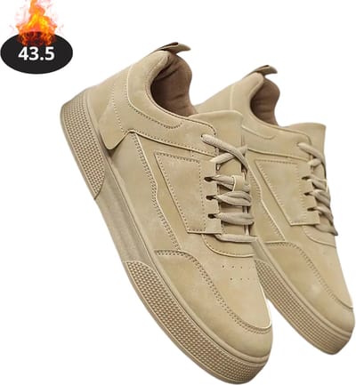 Livano Schoenen Heren - Sneakers - Comfortabel - Casual - Volwassen - Khaki - Maat 43.5