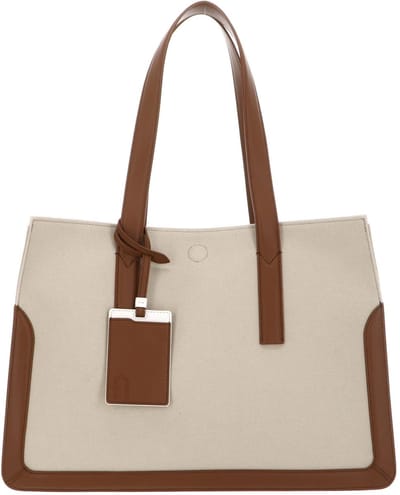 FURLA Shopper Schoudertas Baia Tote Toni Cognac Beige