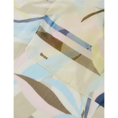 Brax Dames Sjaal  Style JANINE vintage blue, lichtblauw, maat 0SIZE