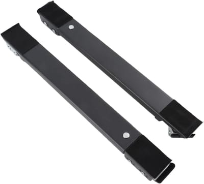 Apparaatroller - Meubelverhuizer - Zware spullen verplaatsen - 24 wielen universeel - 45-70 cm verstelbaar - Zwart