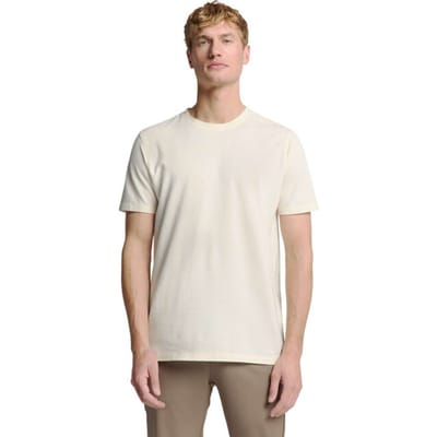 No Excess T-shirt crewneck solid relief knit offwhite