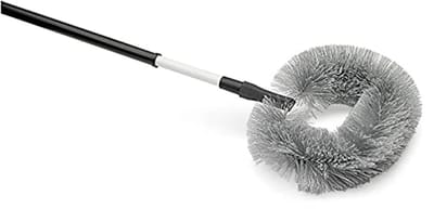 Ovale Stofbezem met Telescoopsteel tot 170 cm - Perfect voor Stof en Vuil