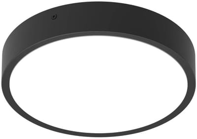 Ledvance - LED - Bulkhead rond - 250P - 5.5W-9.5W - 1220Lm-710Lm Multi lumen - 3000K/4000K Multi color Switch - CPS - Zwart