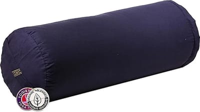 Yogi & Yogini - Yoga Bolster - Biologisch - Biokatoen - Donkerblauw