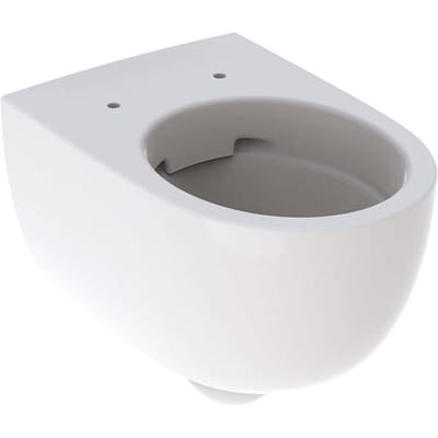 Geberit Renova Comfort wall-hung WC, raised, closed form, Rimfree 500.694.01.1