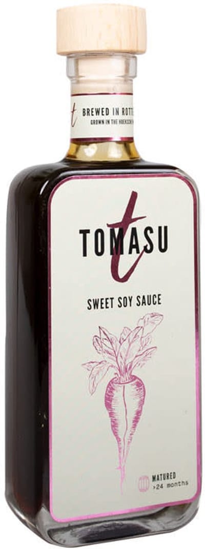 TOMASU – min. 24 maanden gerijpte Sojasaus – Sweet - Inhoud flesje 100 ml