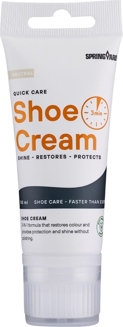 Springyard Shoe Cream Neutral - schoenpoets neutraal - schoensmeer - 50ml
