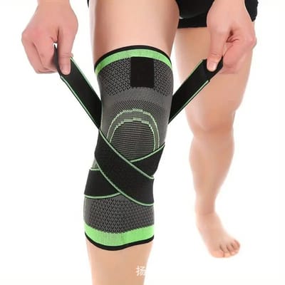 Kniebrace - Knieband – Maat L - Compressieband - Kniecompressieband - Kniebandage - Kniebrace dames - LOUZIR