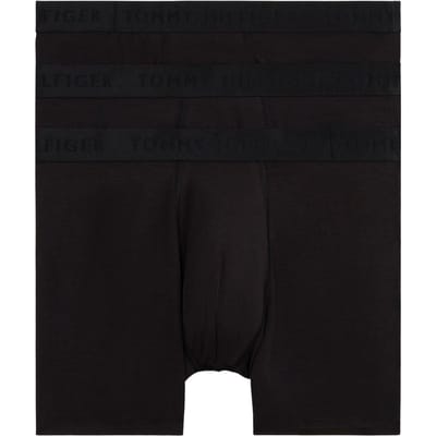 Tommy Hilfiger 3-pack Boxer Brief Blk/blk/blk Size: M | Underpants Outlet | Heren | Zwart