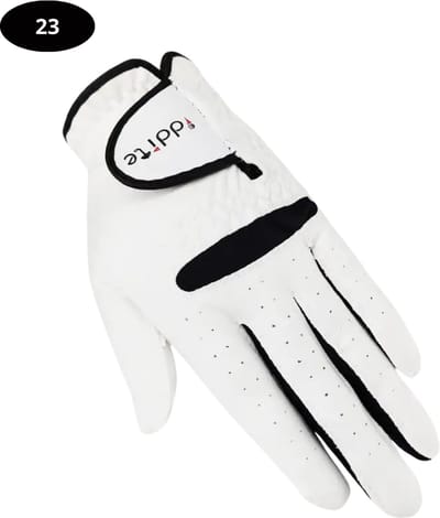 Livano Golfhandschoenen - Golf Accessoires - Handschoen AntiSlip - Heren - Links - Wit - Maat M