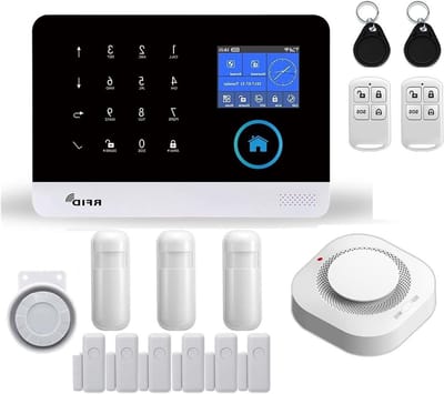 Draadloos Alarmsysteem - GSM Beveiliging - Huis Beveiligen - 4G Connectiviteit - 50 Gram - Wit