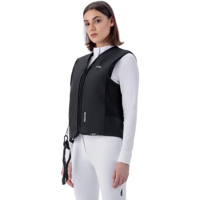 Airbag vest paardrijden met afneembare hoes Equiline Aerix