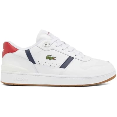 Lacoste 48SMA0094 T-Clip Set 224 8 SMA - Herentrainers - 407-Wht-Nvy-Red