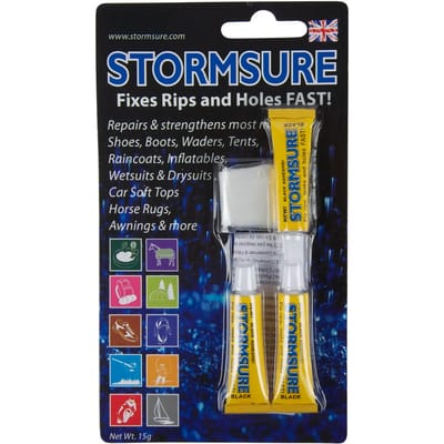 StormSure Flexibele reparatie lijm -zwart - 3 x 5 gram