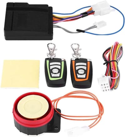 Draadloos Motorralarm, Waterdicht, 12 V, 125 dB, 5 Instelbare Alarmstanden met 2 Afstandsbedieningen voor Maximale Beveiliging