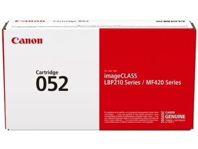 Canon 052 tonercassette, zwart, 3300 pagina's