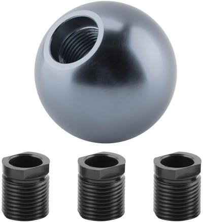 Dailygoods - Gear Shift Knob - Versnellingspook - Universeel - Kleur: Rood, Blauw, Zwart - Handknop - Auto - Modern
