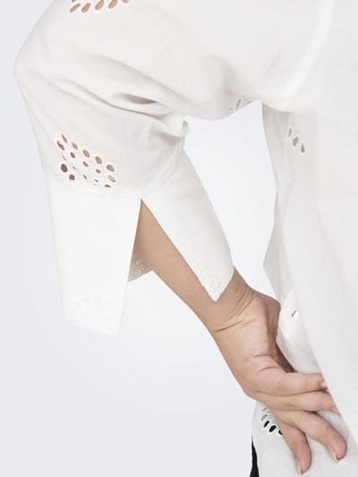 ONLY CARMAKOMA - CARTALLIE 3/4 LONG SHIRT WVN - Dames - Blouses