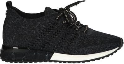 La Strada Sneaker Donkerblauw Knitted - Damesschoenen - Maat - 36