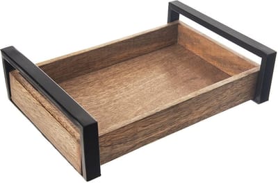 Dienblad Houten MANGO 30,5x22 cm - Serveer Plateau - Serveerplateau