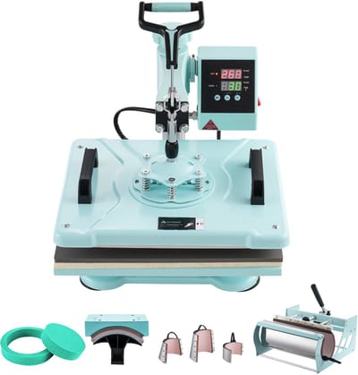8-in-1 Warmtepersmachine 12x15 inch – het ultieme doe-het-zelf gereedschap voor gepersonaliseerde creaties