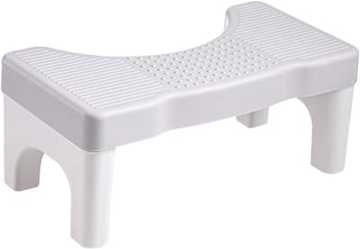 Toilet Krukje - Poep Krukje - Ontlasten Bevorderen - Antislip Ontwerp - 40 x 21 x 17 cm - Assorti