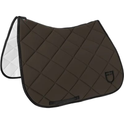 Dressuurtapijt voor paard van technische stof met logo Equestro