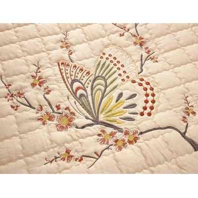 Vlinder Geborduurd Bankkussen Bankhoes Vier Seizoenen Bankhanddoek Plaid Quiltwerk Bankhoes Kussen Gratis Verzending 70x70cm