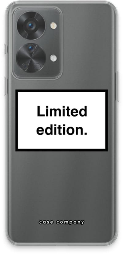 Case Company® - Hoesje geschikt voor OnePlus Nord 2T hoesje - Limited edition - Soft Cover Telefoonhoesje - Bescherming aan alle Kanten en Schermrand