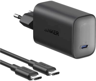 Anker Nano 100W USB-C oplader - voor laptop, smartphone en meer - incl. 1.8m USB-C kabel Zwart
