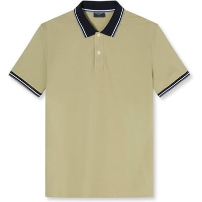 OLYMP Polo Casual - modern fit polo - limoen groen