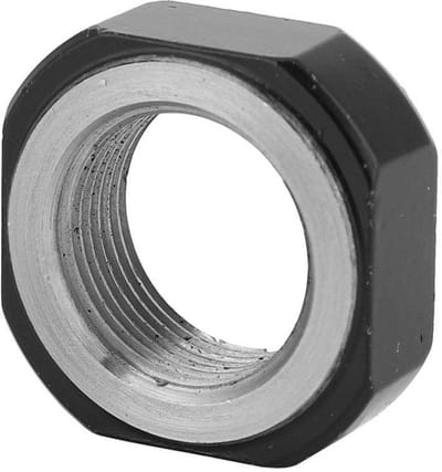 Hoogwaardige metalen borgmoer met ingebouwde messing pad voor precisie en duurzaamheid (M15*1mm)