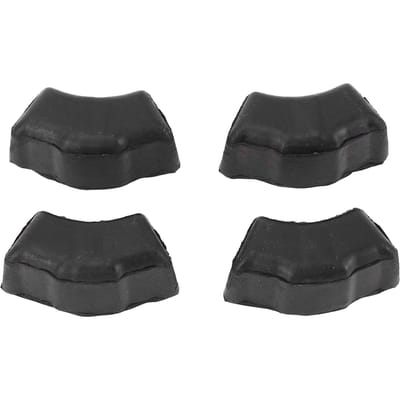 4 Stuks Motorfiets Achterschokdemper Kussenset Rubber Verminderen Trillingen voor C70 S90 CL90 CT90 S65 black