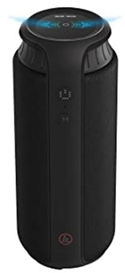 Draagbare Bluetooth luidspreker met 12 uur speeltijd en spatwaterdicht ontwerp