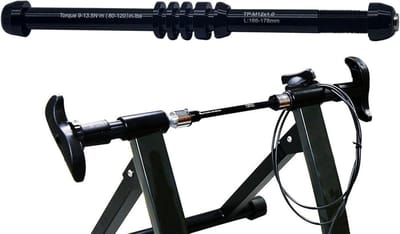 Fiets Trainer Spies - Achteras Adapter - Indoor Fietsen - Verstelbare Breedte - 135-148 mm - Zwart