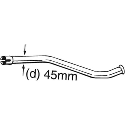Uitlaatpijp BOSAL 889-150