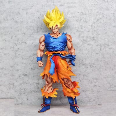 31cm/12.2inch Dragon Ball Z Son Goku Figuur Super Saiyan Goku Actiefiguren Pvc Standbeeld Collectie Model Speelgoed Cadeaus