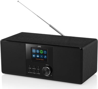 JVC RA-E981B Internetradio - DAB+/FM - Bluetooth - Spotify Connect - Zwart