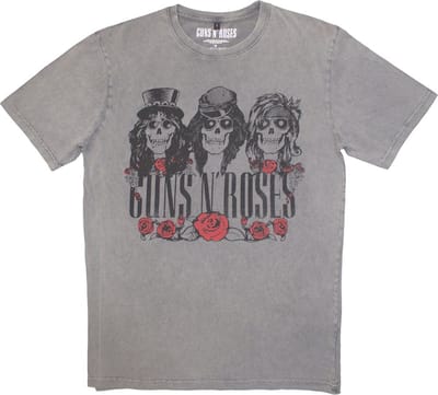 Guns N' Roses - Hell Group Heren T-shirt - S - Grijs