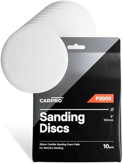 CarPro SiC P2000 Sanding Discs 80mm - 10 stuks