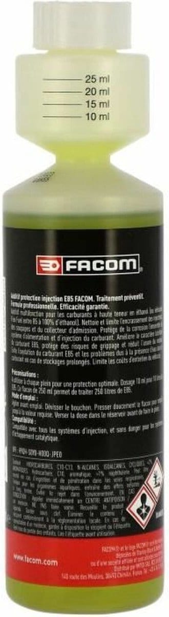 Reiniging voor benzine-injector Facom E85 250 ml