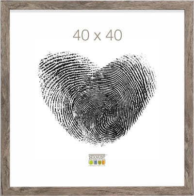 Deknudt Frames fotolijst S45RH7 - grijs-beige - hout - 40x40 cm
