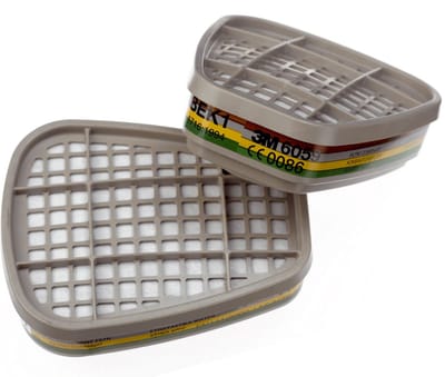 3M Gas- en dampfilter ABEK1 6000 Serie (Paar) - 6059
