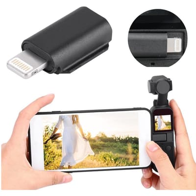 Telefoonaansluitadapter voor DJI OSMO Pocket voor iPhone Smartphone(Bliksem)