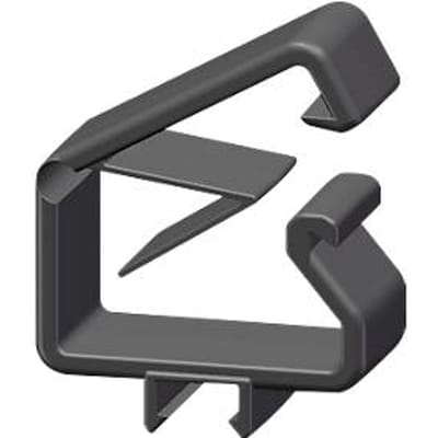 Kabelhouder CC5 voor werktafel TRESTON Quick Edge, ESD geleidend, lichtgrijs RAL 7035, 5 stuks