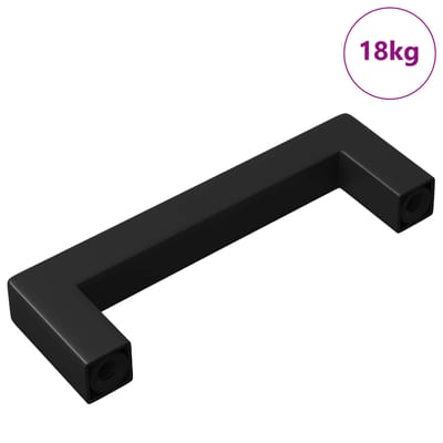 vidaXL - Meubel - Handvat - 530 - st - Zwart - 105 - x - 12 - x - 36 - mm - IJzer