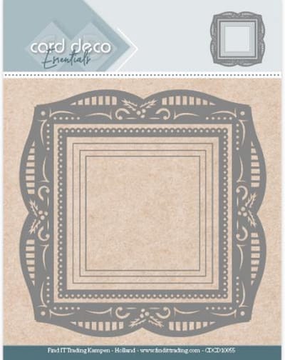 Card Deco Essentials - Aperture Dies Holly Square