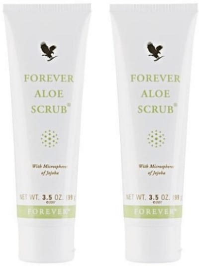 Forever Living Aloe Scrub - gezichts- en lichaamsscrub - 2 stuks – Origineel product